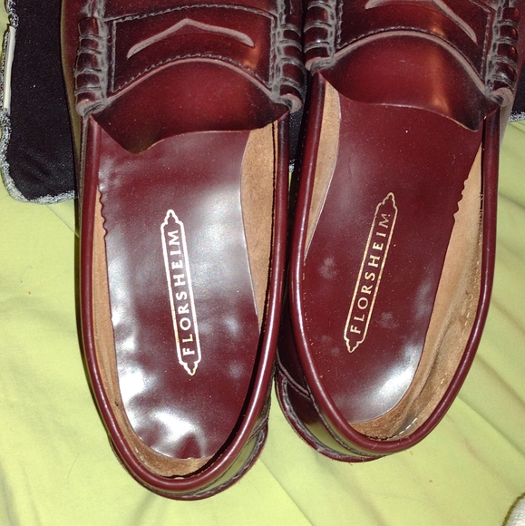 - Mens Florsheim slip on loafer shoes Sz 12, - Picture 5 of 5